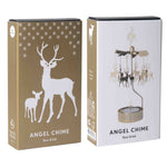 Deer Tea Light Carousel, Gold (8604997517599)