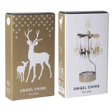 Deer Tea Light Carousel, Gold (8604997517599)