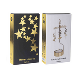 Night Sky Tea Light Carousel Chime, Gold