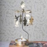 Moomin Family Tea Light Carousel, Gold