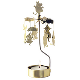 Moomin Family Tea Light Carousel, Gold