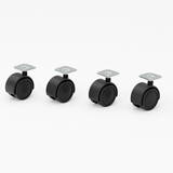 Ikea Alex Castor Wheels, Set of 4 (6579308888129)