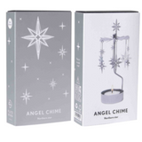 Northern Star Tea Light Carousel Chime, Silver (10245806555423)