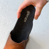 Glerups Arch Relax Insole, Charcoal (10145807106335)