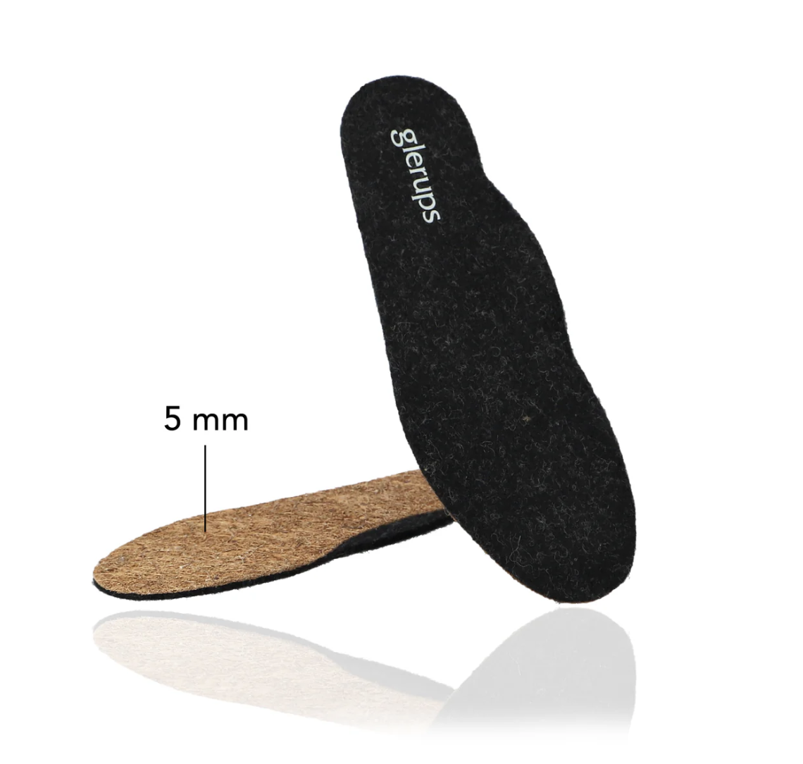 Glerups Arch Relax Insole, Charcoal (10145807106335)