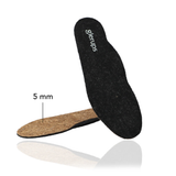 Glerups Arch Relax Insole, Charcoal (10145807106335)