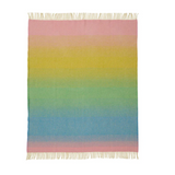 Klippan Aurora 100% Wool Throw, Pastel Dream