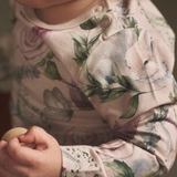 Ma-ia Violet Long Sleeve Baby Body, Light Rose