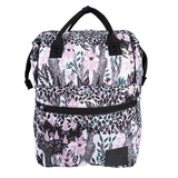Moomin Samu Backpack Spring Chestnut, Black-Pink