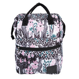 Moomin Samu Backpack Spring Chestnut, Black-Pink
