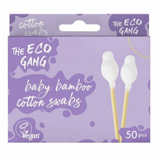 THE ECO GANG Bamboo/Cotton Bud 100-Pack, Baby White