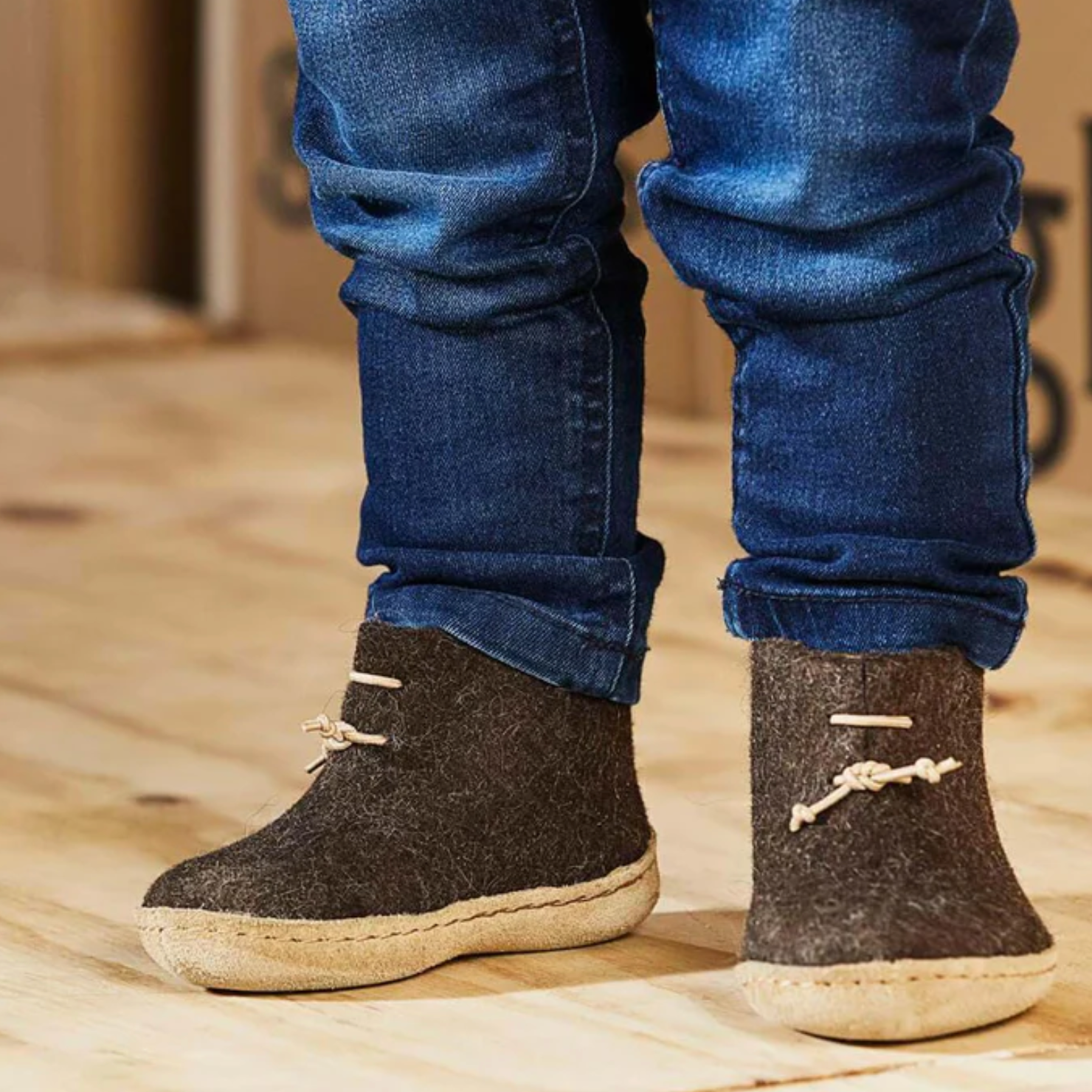 Glerups Baby Boot, Nature's Brown (10145810972959)