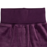 Ma-ia Elisa Velour Baby Pants, Deep Purple