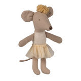 Maileg Ballerina Mouse Little Sister, Off-White