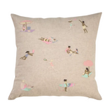 Cushion Cover Strand, Nature-Pink