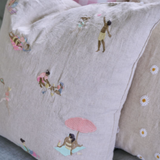 Cushion Cover Strand, Nature-Pink
