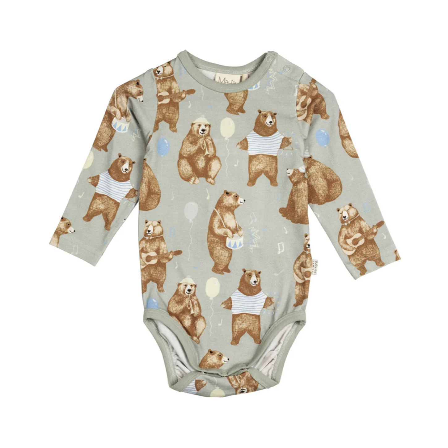 Ma-ia Baby Body Bear, Green (10223703425311)