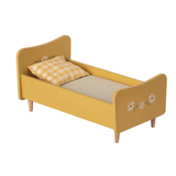 Maileg Teddy Wooden Bed Mini, Yellow