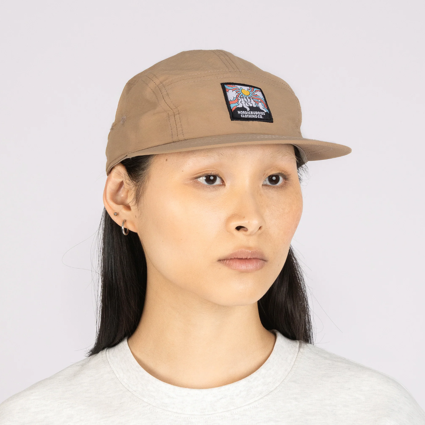 Moomin Hattifatteners Five Panel Cap, Beige (10241387069727)