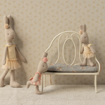 Maileg Vintage Bench Miniature, Off-White (10202256507167)