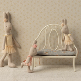 Maileg Vintage Bench Miniature, Off-White (10202256507167)