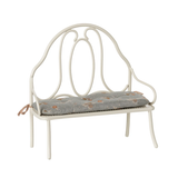Maileg Vintage Bench Miniature, Off-White (10202256507167)