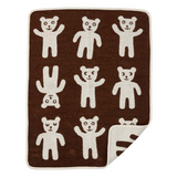 Klippan Premium Chenille Baby Blanket, Brown
