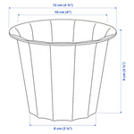 Ikea Buskverk Recycled Plant Pot 9cm (9478751879455)