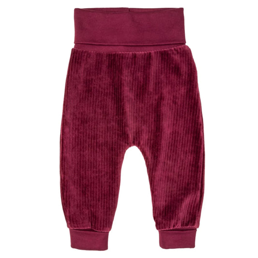 Ma-ia Baby Trousers, Aaro, Dark Red (8906913382687)
