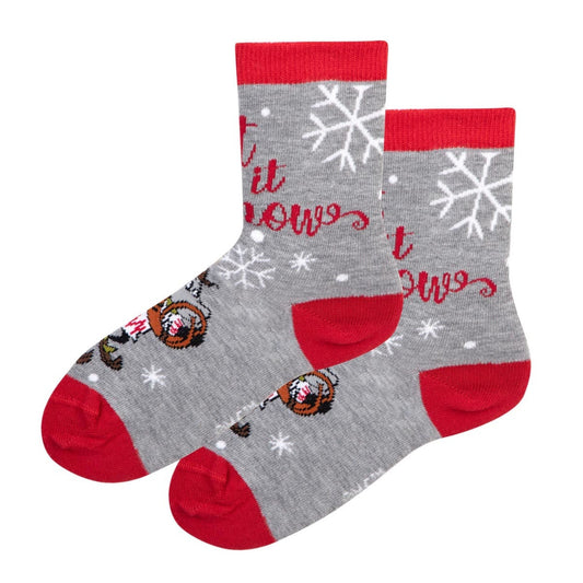 Moomin Snow Adults Socks, Grey (8745656779039)