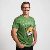 Moomin Oiva T-Shirt Let It Snow, Green (8745408233759)