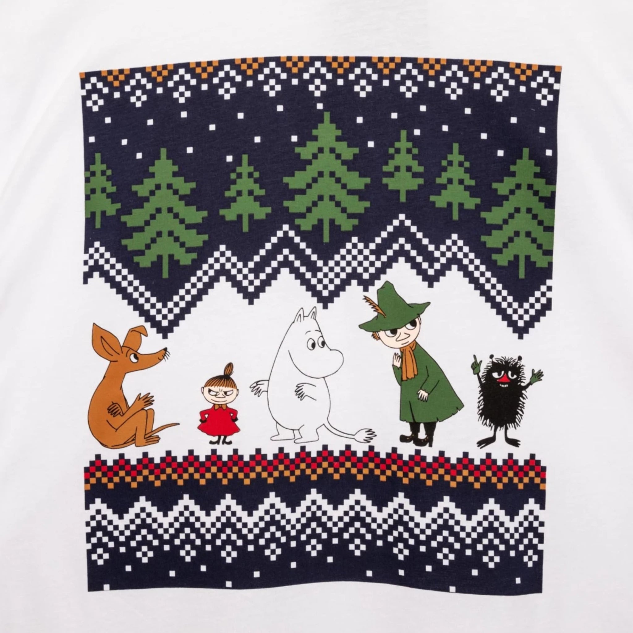 Moomin Oiva Adults T-Shirt Range, Off-White (8745435726111)