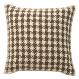 Klippan Dogtooth 100% Wool Cushion Cover, Mud