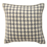 Klippan Dogtooth 100% Wool Cushion Cover, Grey
