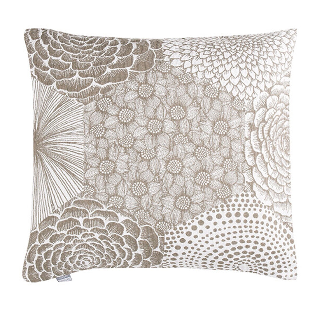 Ruut Linen Cushion Cover 45x45cm, White Linen (9788131770655)