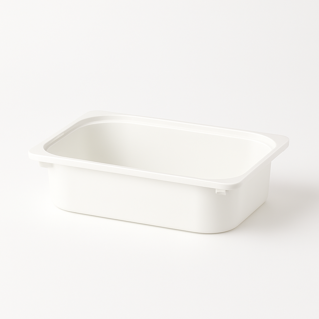 Ikea Trofast Storage Bin Small 42x30x10cm, White (10252676661535)