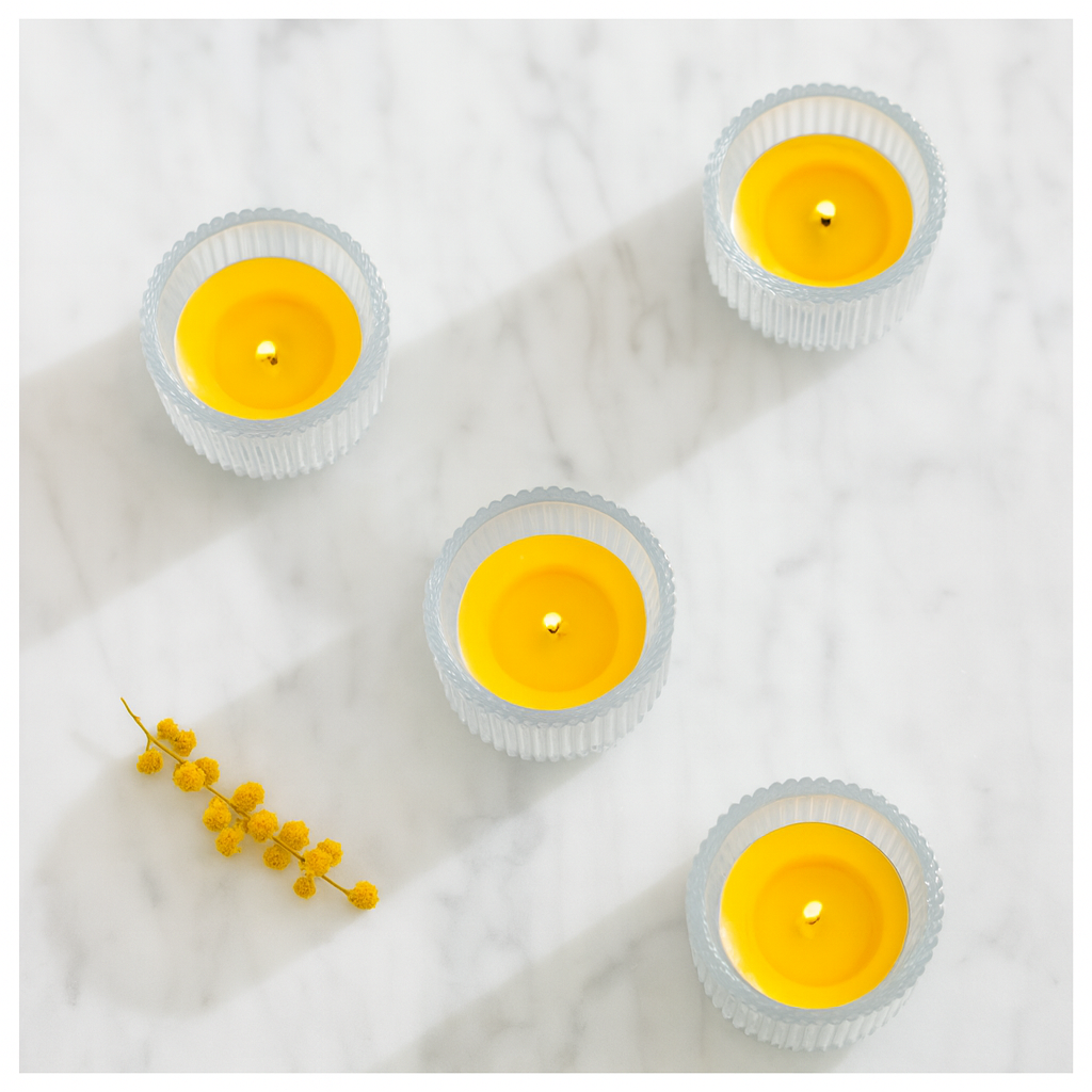 Ikea Svartoxbar Tea Light 30-pack, Mimosa Citrus (10223696675103)