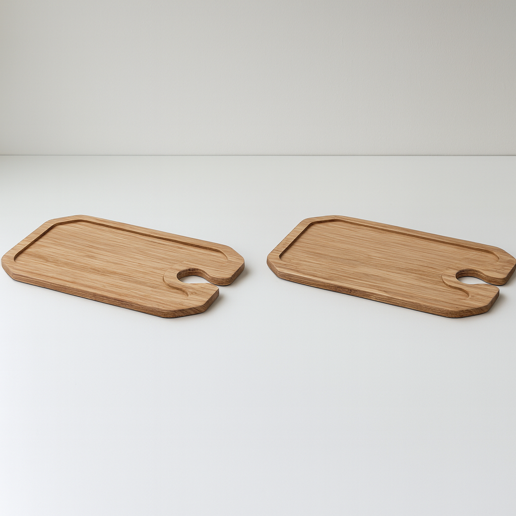 Ikea Anledning Bamboo Cocktail Plate, 2-Pack (7981870448927)