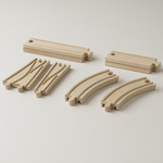 Ikea Lillabo 10-Piece Railway Track Extension Pack (4620768739393)