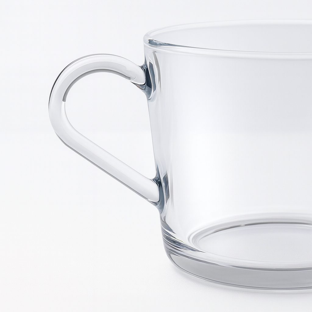 Ikea 365+ Clear Glass Mug, 24cl (9217068957983)