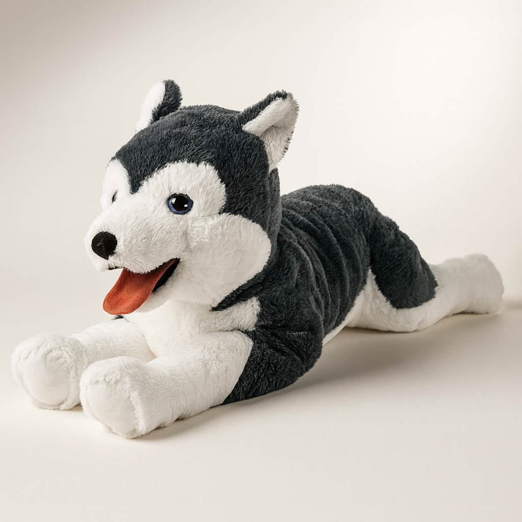Ikea Livlig Husky Soft Toy, 26cm (4495789326401)
