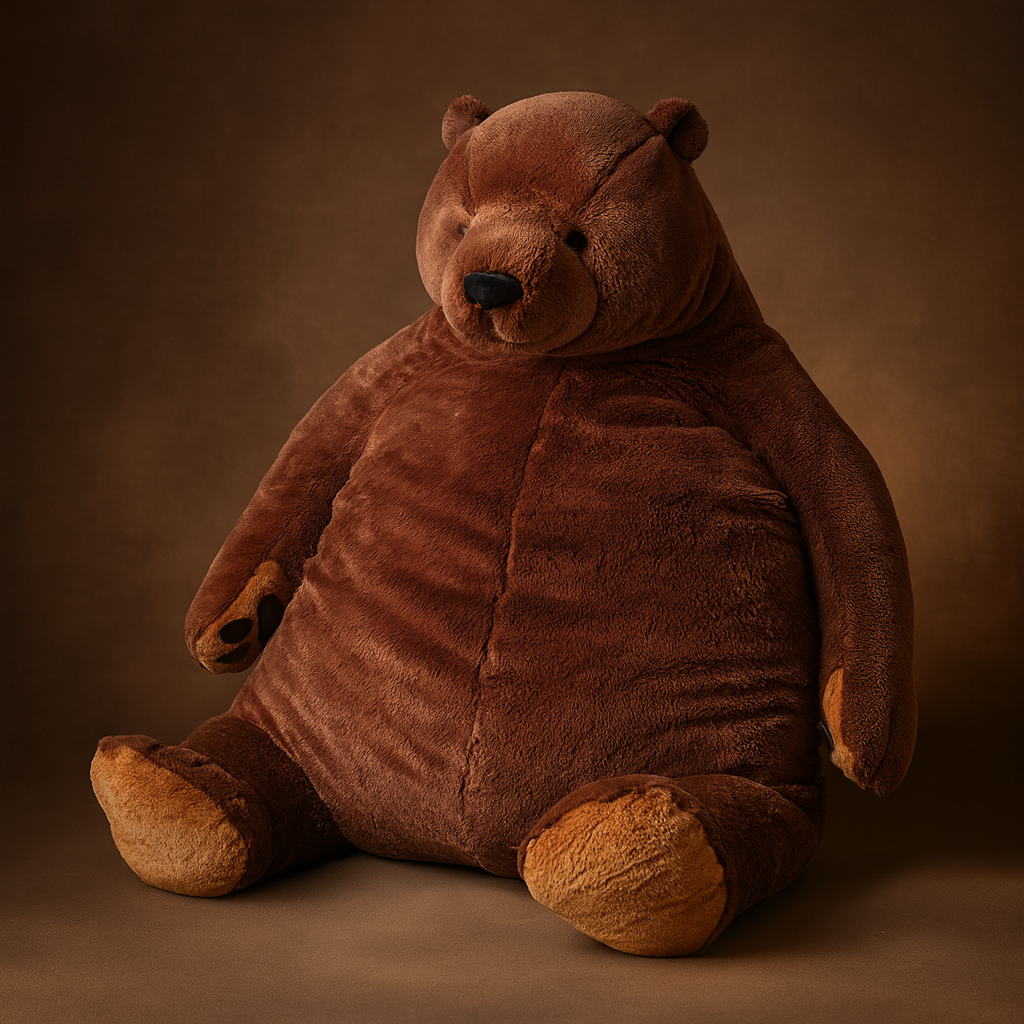 Ikea Djungelskog Big Bear Soft Toy, 100cm (6536842379329)