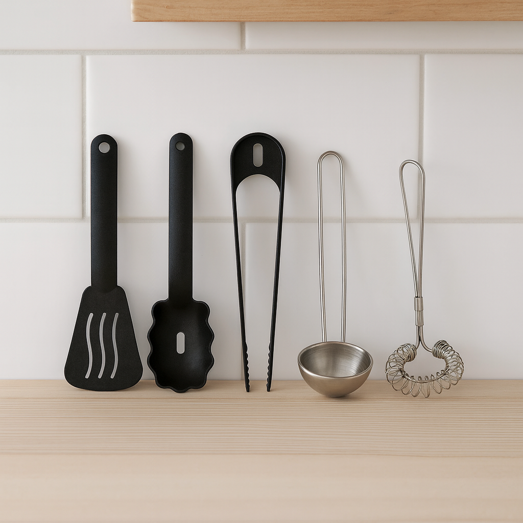Ikea Duktig Kids Kitchen Utensils, Set of 5 (1960451375169)