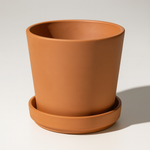 Ikea Brunbar Clay Pot with Plate, 15cm (8559154037023)