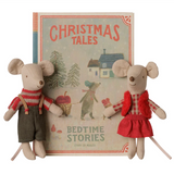 Maileg Christmas Twin Mice in Book PRE-ORDER September