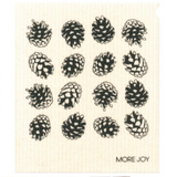 100% Biodegradable Dishcloth, Pine Cones