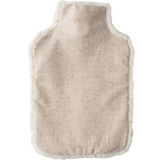 Cozy Wool Cover with Hot Water Bottle 2L,  Creme