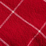 Cotton Cushion Cover Silja, Red Check