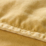 Velvet Cotton Cushion Cover, Lemon Drop