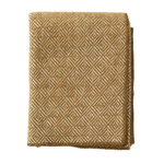 klippan Diamonds 100% Wool Blanket, Caramel (9436325511455)